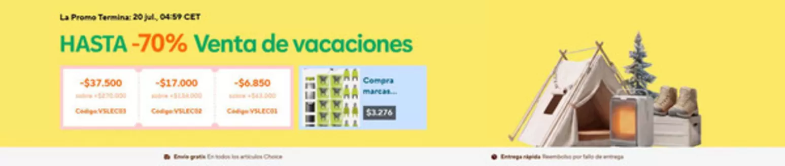 Catálogo Ali Express | Hasta -70% OFF | 2026-07-13T00:00:00.000Z - 2026-07-20T00:00:00.000Z