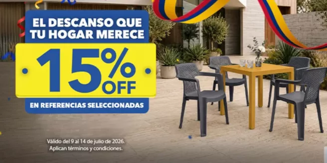 Catálogo Rimax | El Descanso que tu Hogar Merece 15% Off | 2026-07-13T00:00:00.000Z - 2026-07-14T00:00:00.000Z
