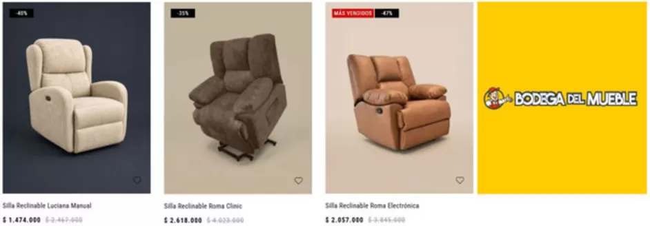 Catálogo Bodega del Mueble | Descuentos | 2026-07-13T00:00:00.000Z - 2026-07-31T00:00:00.000Z