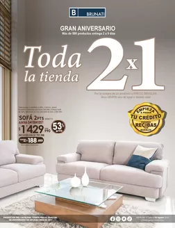 Catálogo Brunati en San Gil | 2x1 En Toda La Tienda | 2026-07-13T00:00:00.000Z - 2026-08-02T00:00:00.000Z