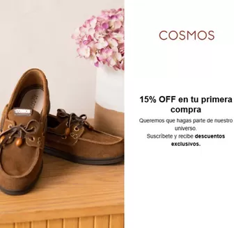 Catálogo Cosmos | 15% de DCTO en tu primera compra | 2026-07-15T00:00:00.000Z - 2026-07-31T00:00:00.000Z