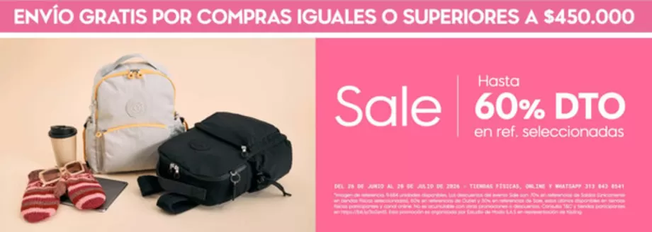 Catálogo Kipling | Sale Hasta 60% OFF | 2026-07-15T00:00:00.000Z - 2026-07-20T00:00:00.000Z