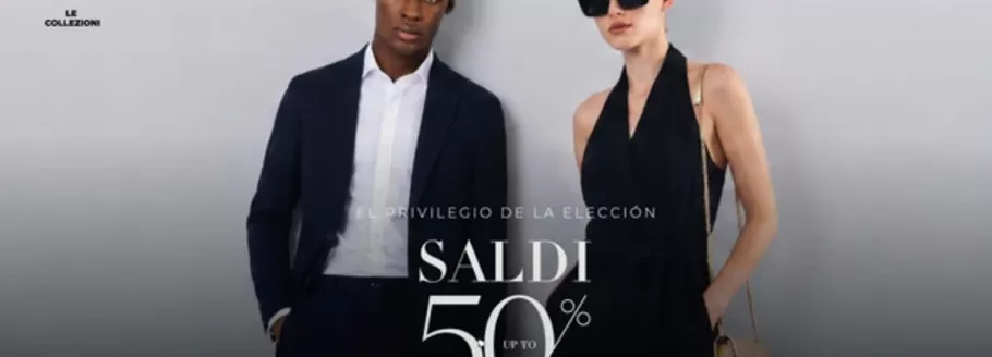 Catálogo Le Collezioni | Saldi 50% OFF | 2026-07-15T00:00:00.000Z - 2026-07-20T00:00:00.000Z