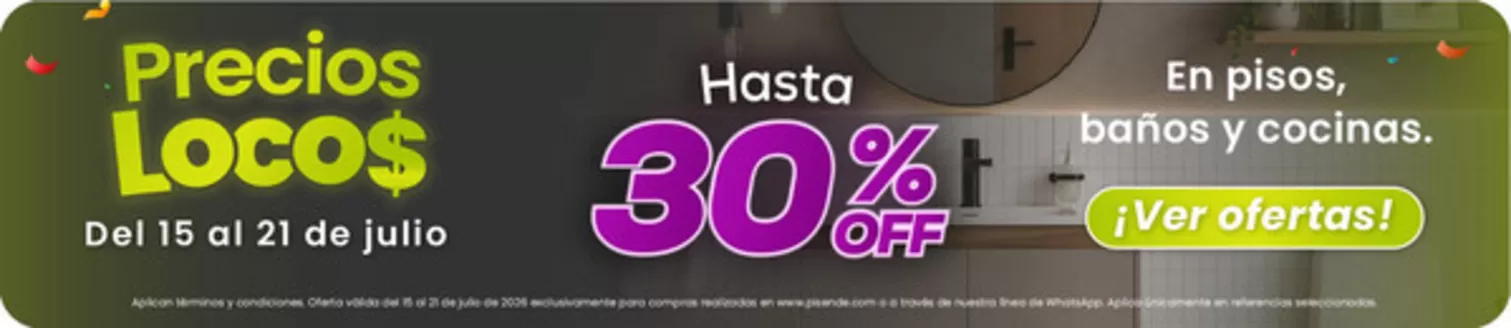 Catálogo Pisende | Ofertas especiales para ti | 2026-07-15T00:00:00.000Z - 2026-07-21T00:00:00.000Z