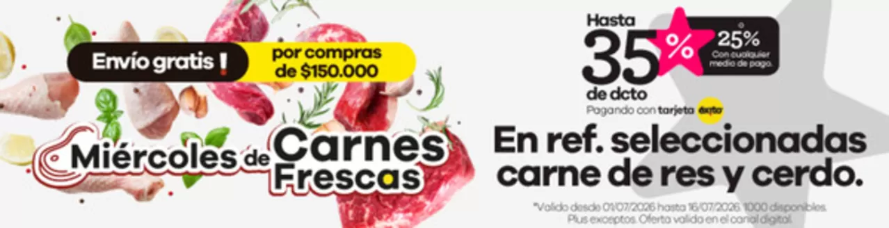 Catálogo Éxito | Descubre ofertas atractivas | 2026-07-01T00:00:00.000Z - 2026-07-16T00:00:00.000Z