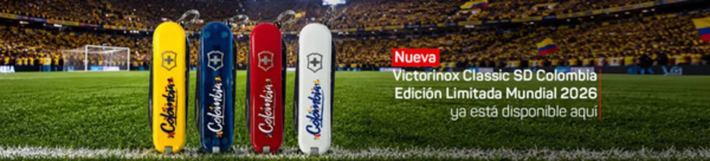 Catálogo Juvenia en Anapoima | Victorinox Classic SD Colombia Edición Limitada Mundial 2026 | 2026-07-16T00:00:00.000Z - 2026-07-31T00:00:00.000Z