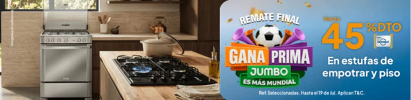 Catálogo Jumbo en Turbaná | Nuestras mejores gangas | 2026-07-16T00:00:00.000Z - 2026-07-19T00:00:00.000Z