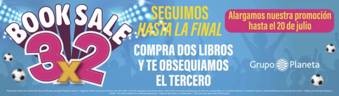 Catálogo Librería Nacional en Arjona | Book Sale 3x2 | 2026-07-16T00:00:00.000Z - 2026-07-20T00:00:00.000Z