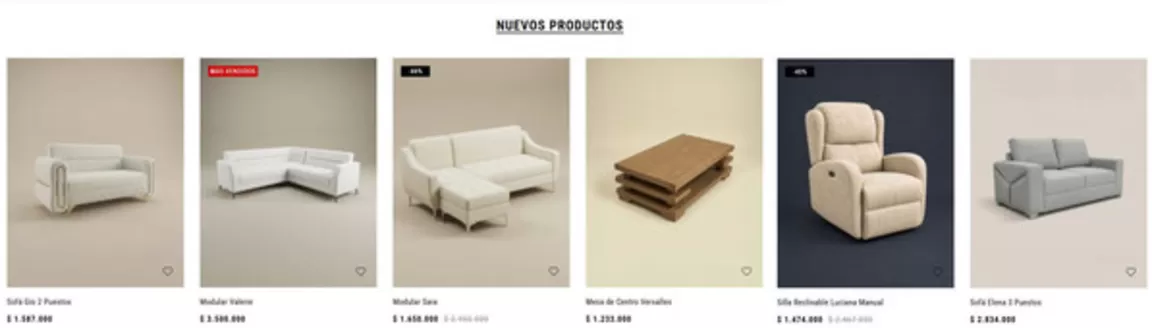 Catálogo Bodega del Mueble | Nuevos productos | 2026-07-17T00:00:00.000Z - 2026-08-02T00:00:00.000Z