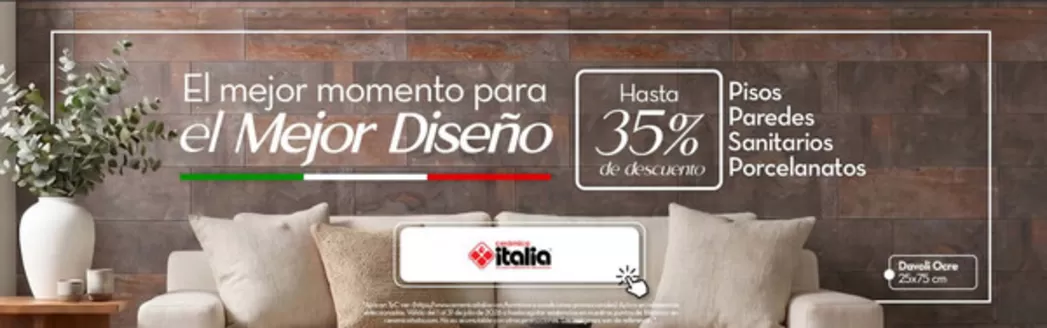Catálogo Cerámica Italia | Precios Especiales | 2026-07-17T00:00:00.000Z - 2026-07-31T00:00:00.000Z