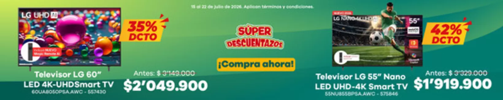 Catálogo MercaCentro | Ofertas principales y descuentos | 2026-07-15T00:00:00.000Z - 2026-07-22T00:00:00.000Z