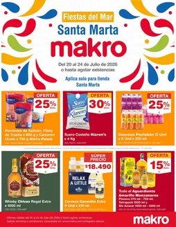 Catálogo Makro | Fiestas del Mar SANTA MARTA | 2026-07-20T00:00:00.000Z - 2026-07-24T00:00:00.000Z