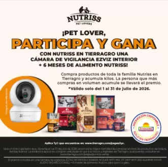 Catálogo Tierragro | Pet Lover, Participa Y Gana | 2026-07-17T00:00:00.000Z - 2026-07-31T00:00:00.000Z
