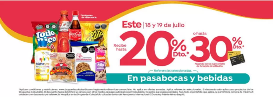 Catálogo Droguerías Colsubsidio en Riohacha | Ofertas especiales para ti | 2026-07-18T00:00:00.000Z - 2026-07-19T00:00:00.000Z