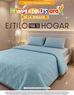 Catálogo Ara | Promociones | 2026-07-20T00:00:00.000Z - 2026-07-22T00:00:00.000Z