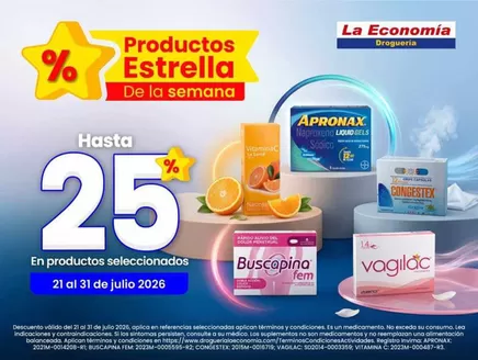 Catálogo Droguería la Economía | Ofertas Droguería la Economía | 2026-07-21T00:00:00.000Z - 2026-07-31T00:00:00.000Z