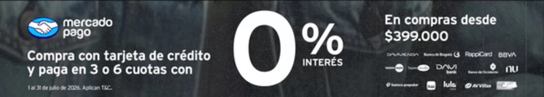 Catálogo Levi's | 0% interés en compras desde $399.000 | 2026-07-21T00:00:00.000Z - 2026-07-31T00:00:00.000Z