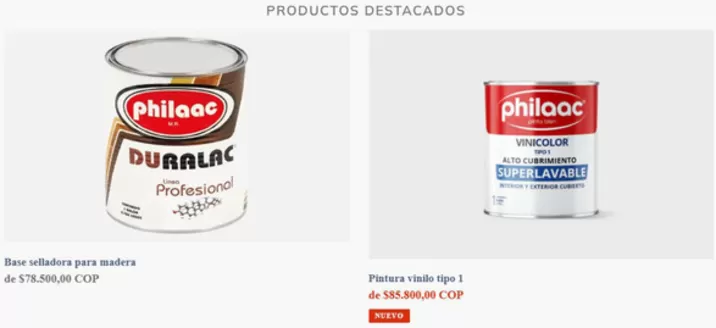 Catálogo Philaac | Productos Destacados | 2026-07-22T00:00:00.000Z - 2026-08-31T00:00:00.000Z