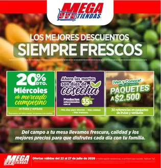 Catálogo MegaTiendas | Ofertas MegaTiendas | 2026-07-22T00:00:00.000Z - 2026-07-27T00:00:00.000Z