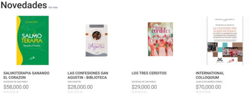 Catálogo Librería San Pablo | Novedades y más vendidos | 2026-07-23T00:00:00.000Z - 2026-07-31T00:00:00.000Z