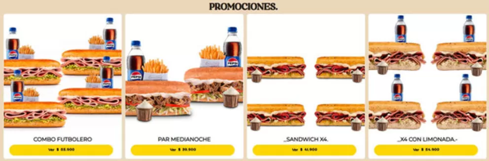 Catálogo Sandwich Gourmet | Promociones | 2026-07-23T00:00:00.000Z - 2026-07-31T00:00:00.000Z