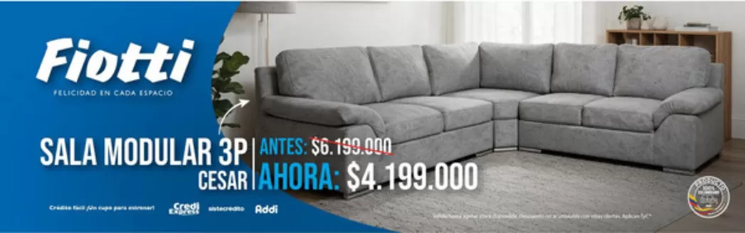 Catálogo Fiotti | Ofertas principales para todos los cazadores de gangas | 2026-07-23T00:00:00.000Z - 2026-08-06T00:00:00.000Z
