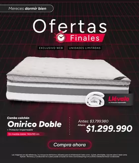 Catálogo Colchones Spring | Excelente oferta para cazadores de gangas | 2026-07-25T00:00:00.000Z - 2026-08-08T00:00:00.000Z