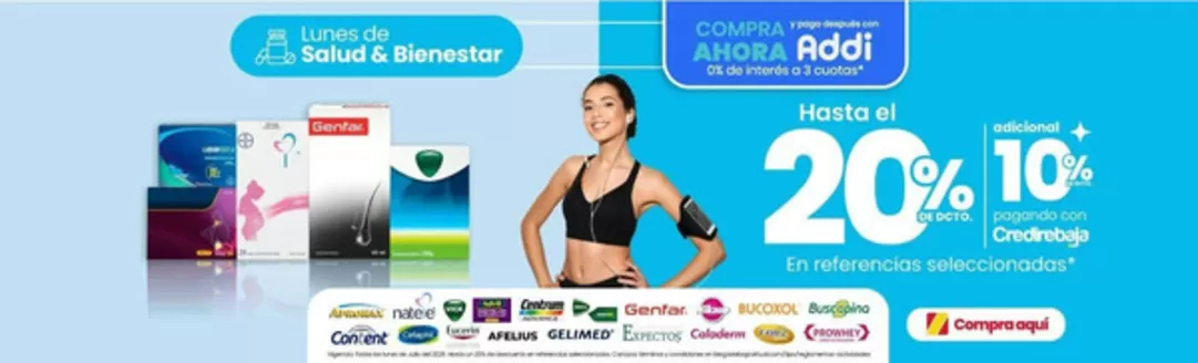 Catálogo La Rebaja en Cota | Ofertas La Rebaja | 2026-07-01T00:00:00.000Z - 2026-07-31T00:00:00.000Z