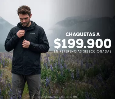 Catálogo Columbia | Chaquetas a $199.900 | 2026-07-29T00:00:00.000Z - 2026-07-31T00:00:00.000Z