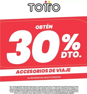 Catálogo Totto | Nuevas ofertas para descubrir | 2026-08-01T00:00:00.000Z - 2026-08-31T00:00:00.000Z
