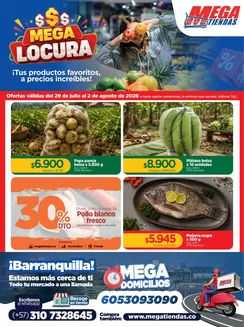 Catálogo MegaTiendas | Ofertas principales y descuentos | 2026-07-29T00:00:00.000Z - 2026-08-02T00:00:00.000Z