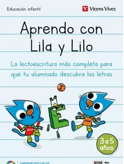 Catálogo Vicens Vives | Educación Infantil. Proyecto Aprendo Con Lila Y Lilo | 2026-07-29T00:00:00.000Z - 2026-08-31T00:00:00.000Z