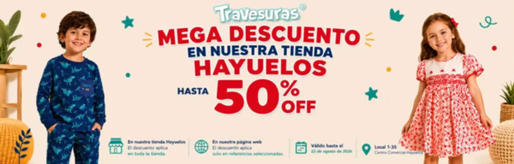 Catálogo Travesuras en Mosquera Cundinamarca | Mega Descuento Hasta 50% OFF | 2026-07-31T00:00:00.000Z - 2026-08-23T00:00:00.000Z