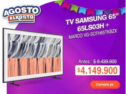 Catálogo Alkosto en Puerto Colombia Atlantico | Ofertas principales para todos los clientes | 2026-08-01T00:00:00.000Z - 2026-08-31T00:00:00.000Z