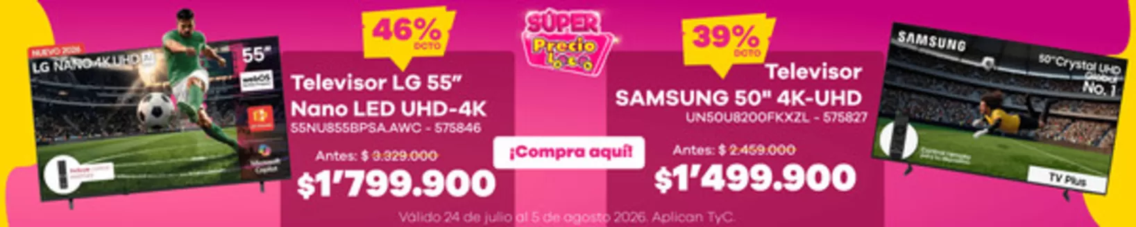 Catálogo MercaCentro | Nuestras mejores gangas | 2026-07-24T00:00:00.000Z - 2026-08-05T00:00:00.000Z