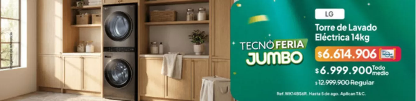Catálogo Jumbo en Funza | Ofertas especiales para ti | 2026-08-01T00:00:00.000Z - 2026-08-05T00:00:00.000Z