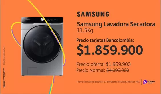 Catálogo Bancolombia | Ofertas para cazadores de gangas | 2026-08-03T00:00:00.000Z - 2026-08-17T00:00:00.000Z
