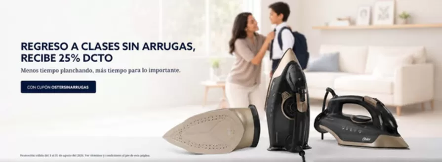 Catálogo Oster | Ofertas Especiales | 2026-08-04T00:00:00.000Z - 2026-08-31T00:00:00.000Z