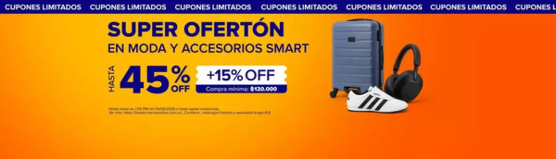Catálogo Mercado Libre | Promociones | 2026-08-04T00:00:00.000Z - 2026-08-06T00:00:00.000Z