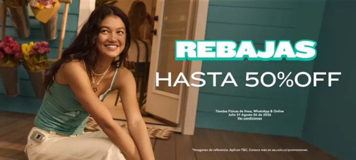 Catálogo American Eagle | Rebajas Hasta 50% OFF | 2026-08-06T00:00:00.000Z - 2026-08-06T00:00:00.000Z
