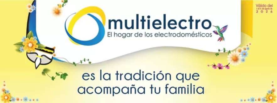 Catálogo Multielectro | Ofertas Multielectro | 2026-08-01T00:00:00.000Z - 2026-08-31T00:00:00.000Z