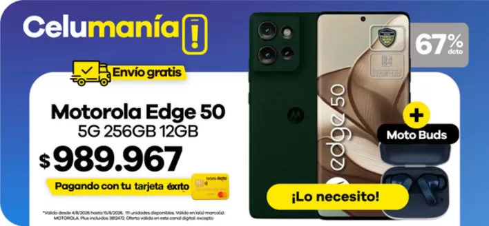 Catálogo Éxito en Santa Bárbara Nariño | Excelente oferta para cazadores de gangas | 2026-08-04T00:00:00.000Z - 2026-08-15T00:00:00.000Z