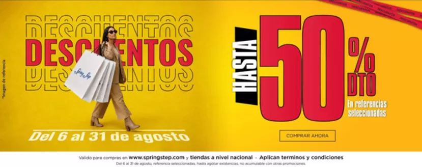 Catálogo Spring Step | Descuentos Hasta 50% OFF | 2026-08-07T00:00:00.000Z - 2026-08-31T00:00:00.000Z