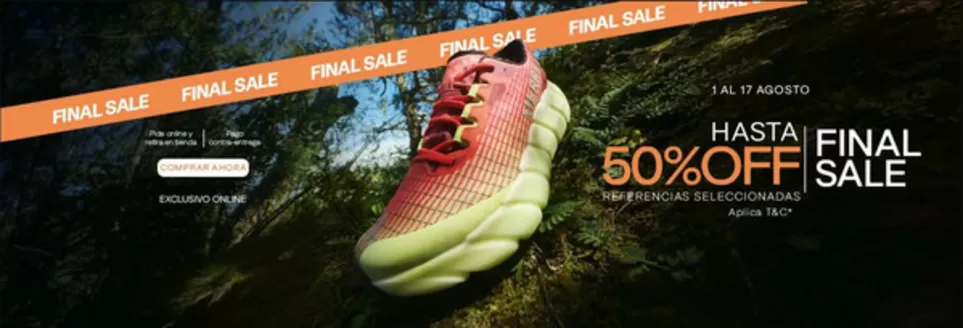 Catálogo Merrell | Final Sale Hasta 50% OFF | 2026-08-10T00:00:00.000Z - 2026-08-17T00:00:00.000Z