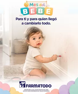 Catálogo FarmaTodo | El Mes del Bebé en Farmatodo | 2026-08-10T00:00:00.000Z - 2026-08-31T00:00:00.000Z