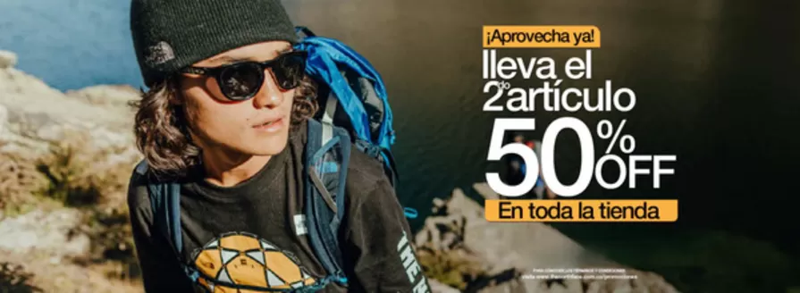 Catálogo The North Face | Segunda unidad con el 50% OFF | 2026-08-10T00:00:00.000Z - 2026-08-16T00:00:00.000Z
