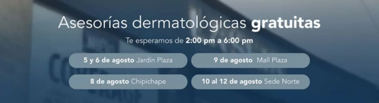 Catálogo Laskin | Asesorías dermatológicas gratuitas | 2026-08-10T00:00:00.000Z - 2026-08-12T00:00:00.000Z