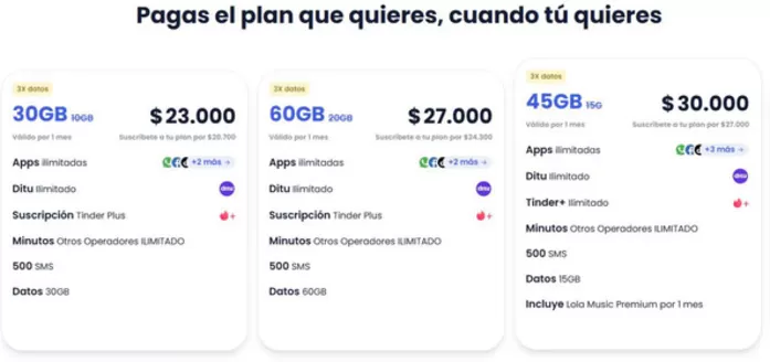 Catálogo Virgin | Pagas el plan que quieres, cuando tú quieres | 2026-08-11T00:00:00.000Z - 2026-08-31T00:00:00.000Z
