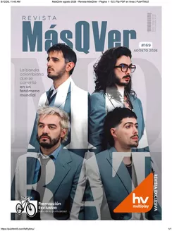 Catálogo Hv Multiplay | Revista MásQVer Agosto de 2026 | 2026-08-12T00:00:00.000Z - 2026-08-31T00:00:00.000Z