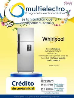 Catálogo Multielectro | Nuevas ofertas para descubrir | 2026-08-01T00:00:00.000Z - 2026-08-31T00:00:00.000Z